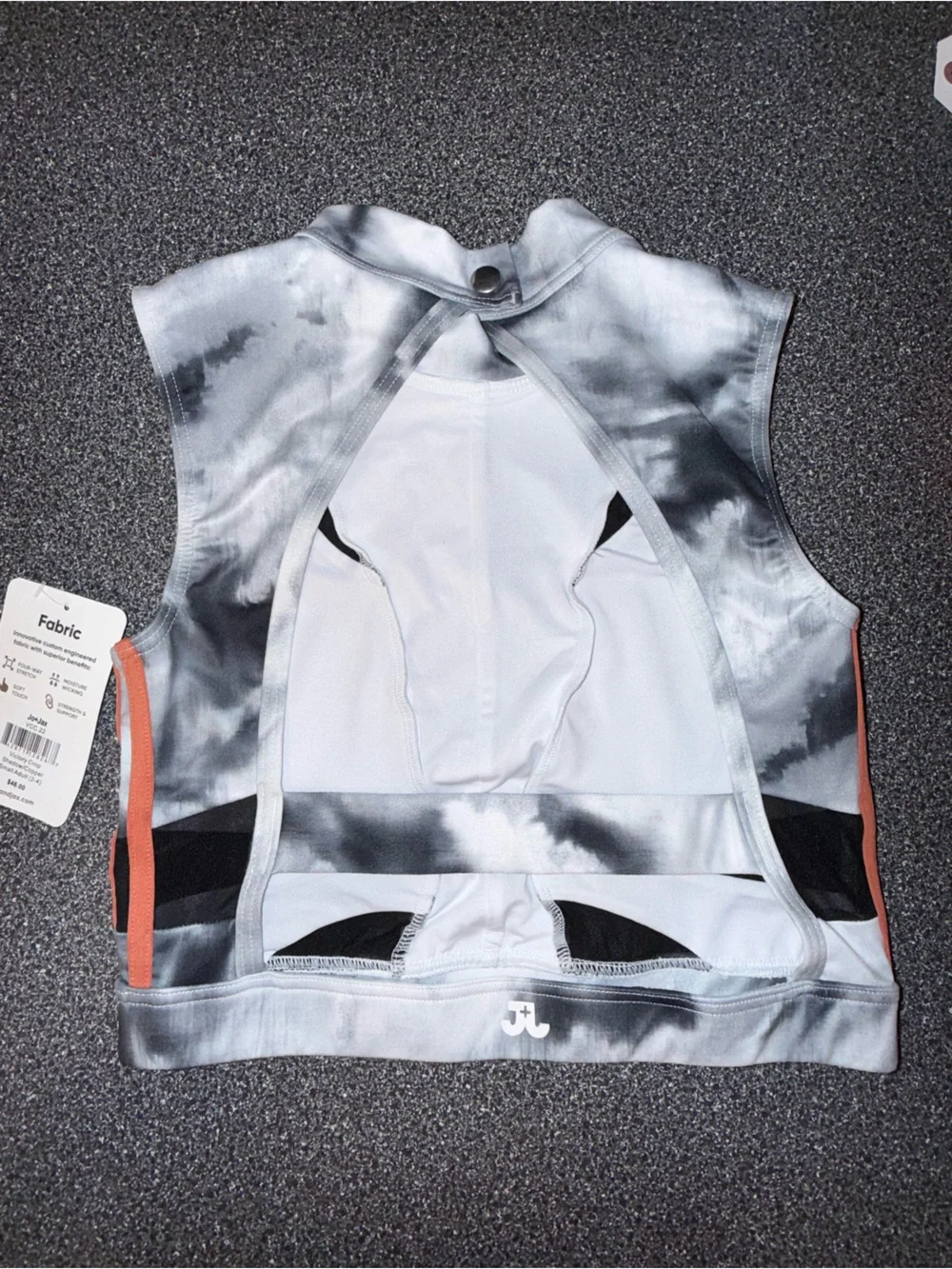 Jo & Jax NWT! Victory Crop Black/White Size Small Adult (2/4)